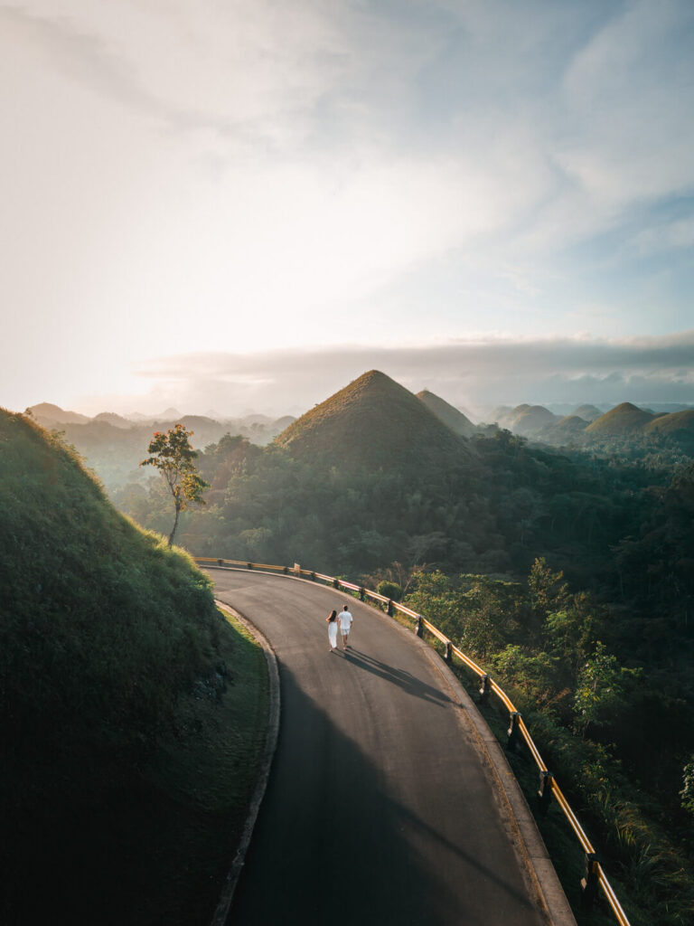 Chocolate Hills sunrise bohol