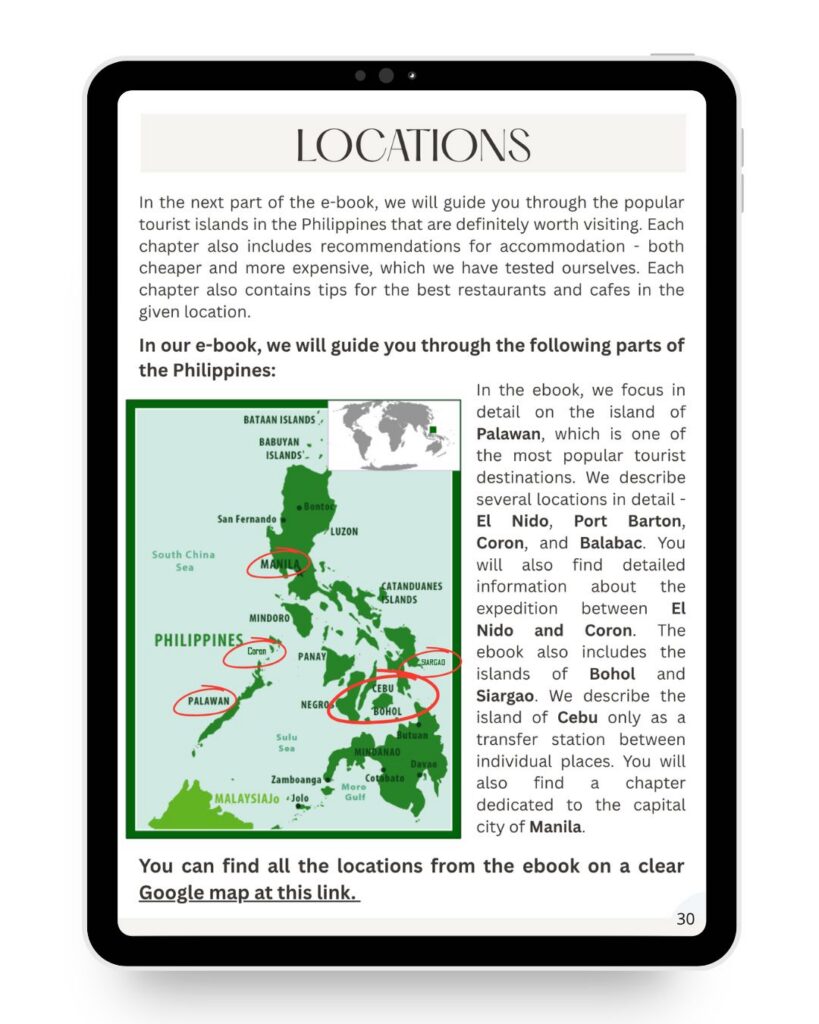 The best places in the Philippines.