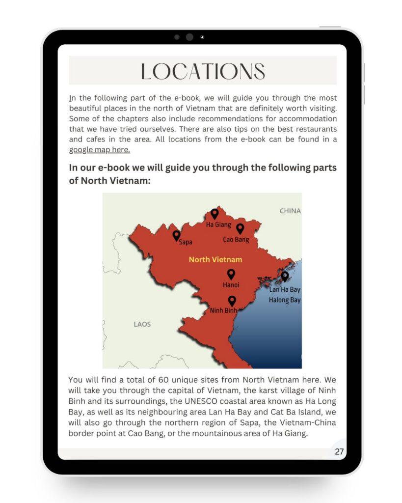 The most beautiful places in Vietnam.