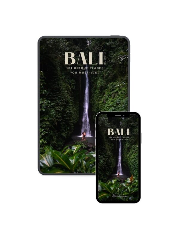 Product photo of travel guide bali.