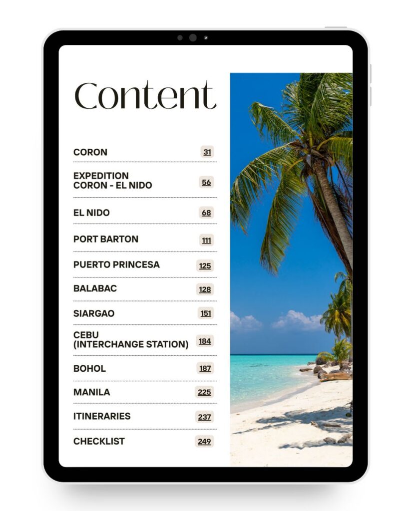 The Philippines: Ebook and contents of the complete guide.