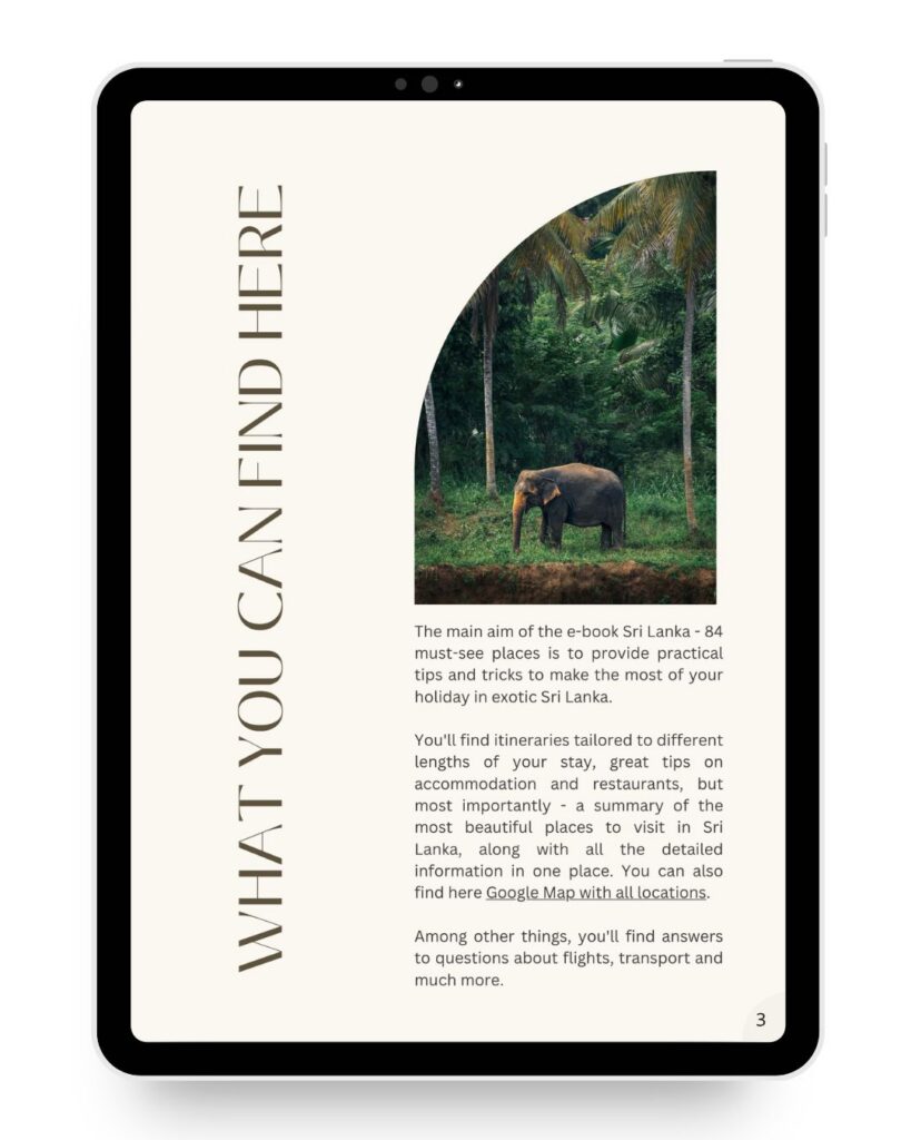 A complete guide to Sri Lanka.