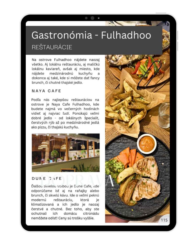 Aká je gastronómia na Maldivách.