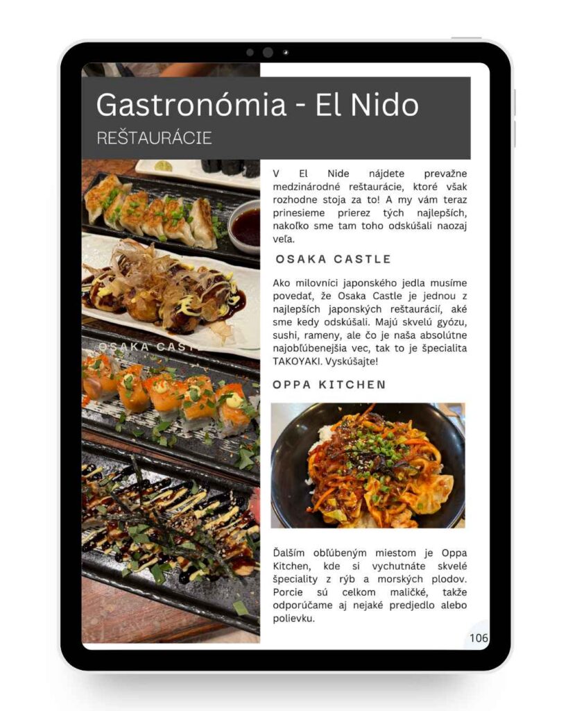 Gastronómia na Filipínach.