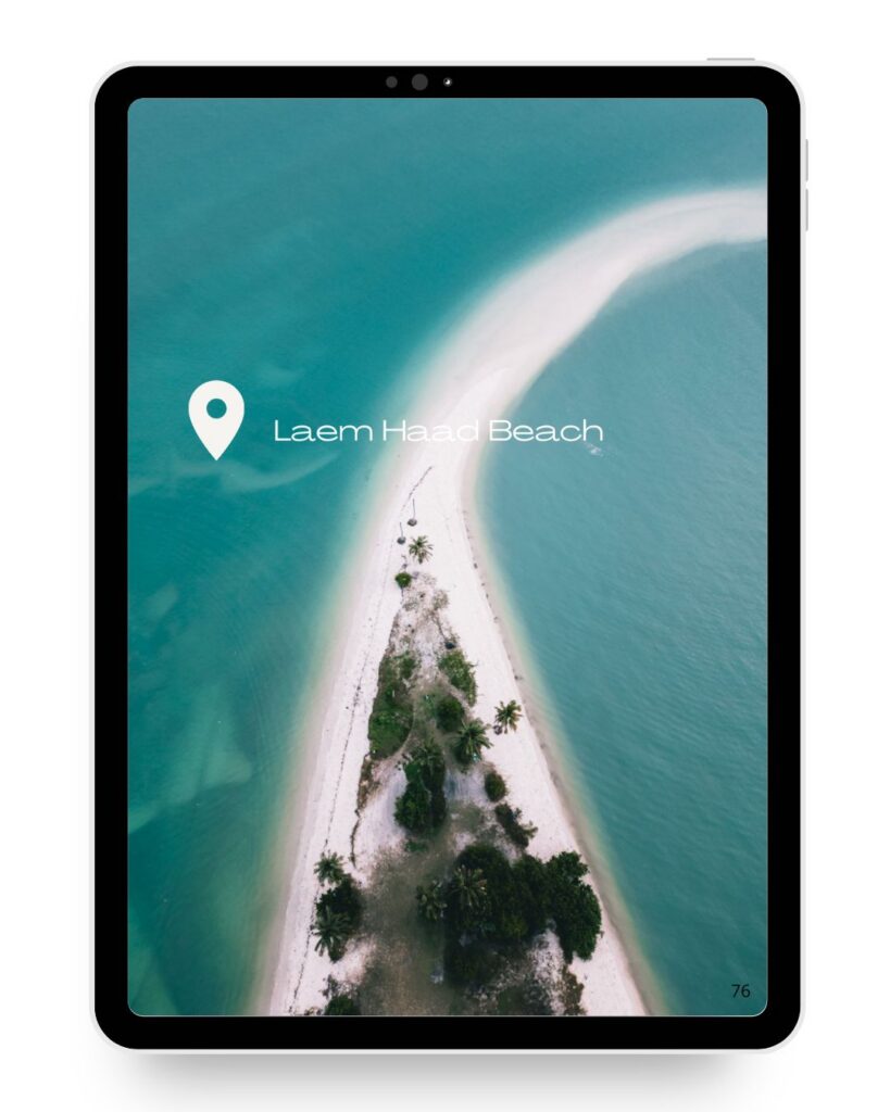 A local island in Thailand: Koh Yao Yai.