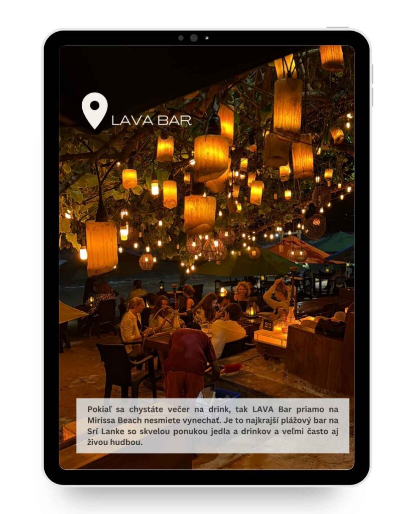 Lava Bar Mirissa.