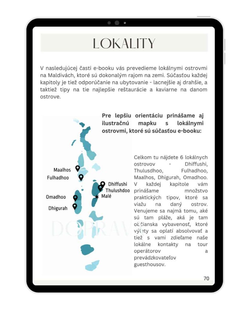 Najlepšie lokálne ostrovy na maldivách.
