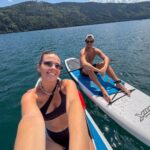 Paddelboarding na jazere Milstatter See.