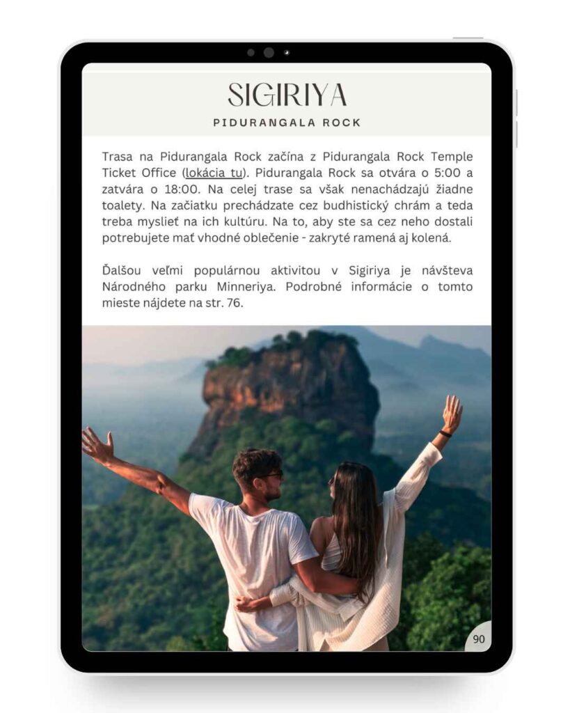 Sigiryia Srí Lanka.