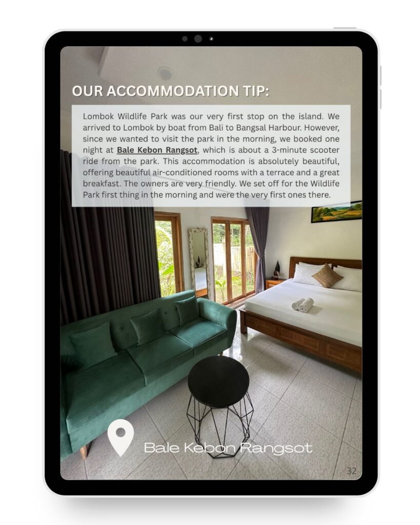 Which area to stay in on Lombok.